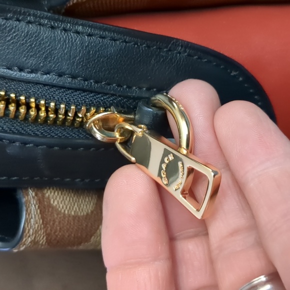 Coach Signature Canvas Bag - Picture 6 of 14